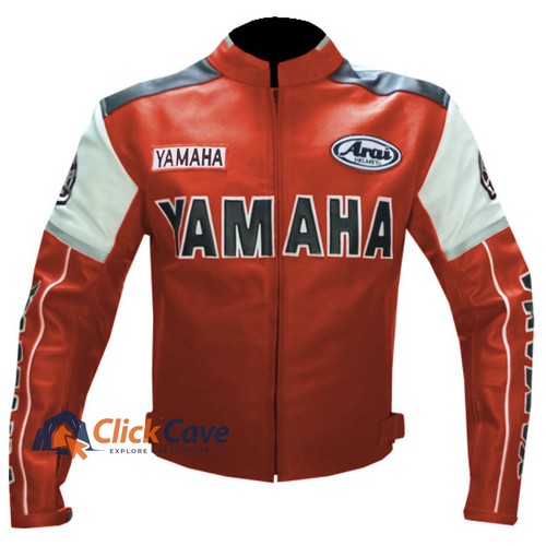 Yamaha giacca pelle moto - pelle,