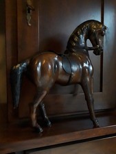 Antico cavallo vintage legno - antico,