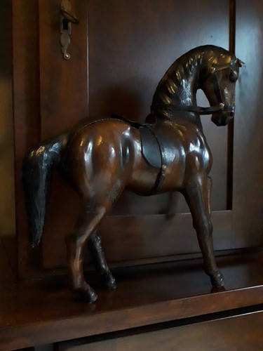 Antico cavallo vintage legno - cavallo,