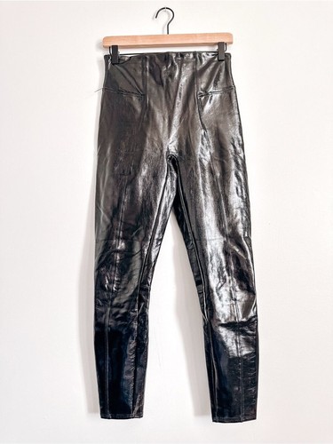 Leggings moto spanx ecopelle - moto,