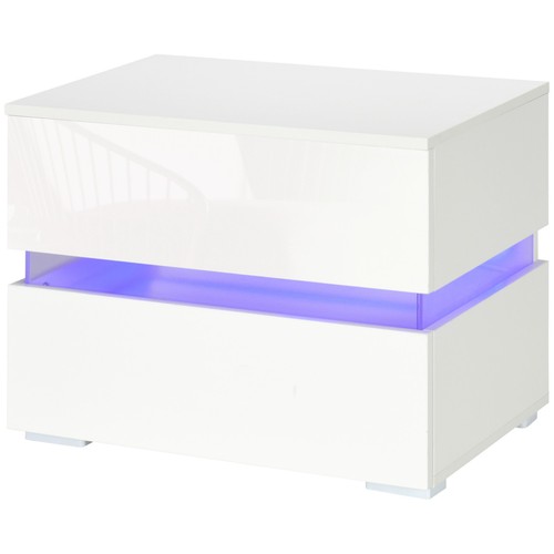 Homcom comodino con luce - homcom,