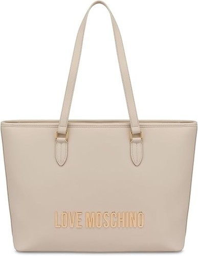 Borsa shopping avorio love - shopping,