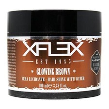 XFLEX GLOWING HAIR WAX BROWN