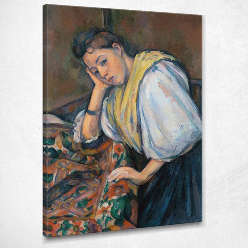 Giovane donna italiana - a, un