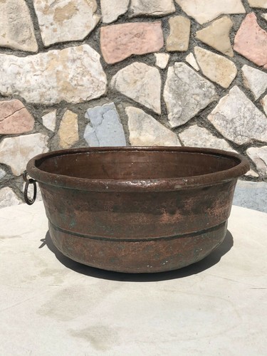 Antica casseruola pentola - , in