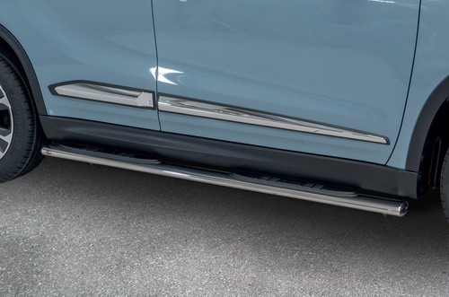 Pedane laterali inox - , lucido