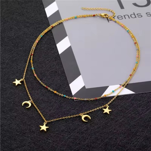 Collana doppio strato - a,