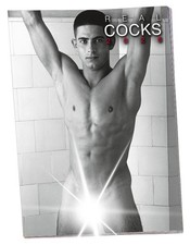 Calendario 2026 Real Cocks (10x) - 12 Uomini Nudi B/N in Grande Formato