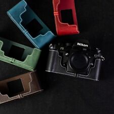 Custodia per Nikon FM2 FE2 FM2N vera pelle mezza fotocamera custodia borsa