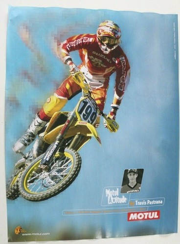 Affiche huile motul travis - huile,
