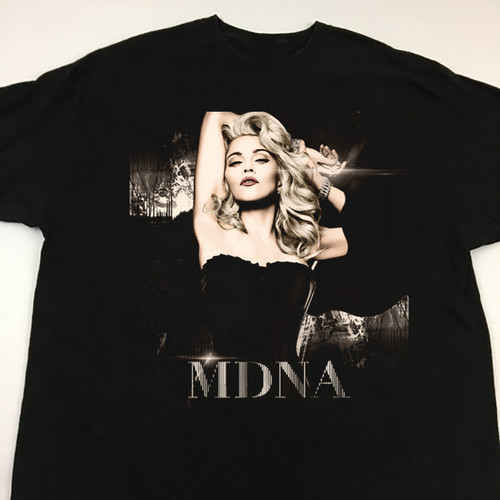 Maglietta madonna mdna - madonna, musica