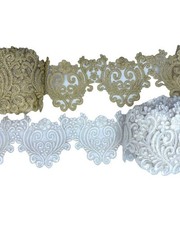 50 Cm Passamaneria Pizzo Tulle