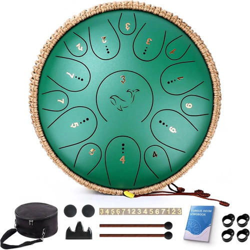 Steel tongue drum note 14 - steel,