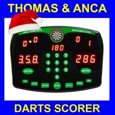 Dart Scorer Freccette Freccette Deluxe Scorer Elettronico Regalo di Natale regalo per lui