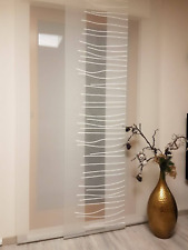 Tenda a pannello Ikea tenda scorrevole bianca righe fantasia 60x300 cm nuova imballo originale