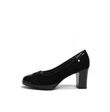 WOMENS GREY SOFT HIGH HEEL