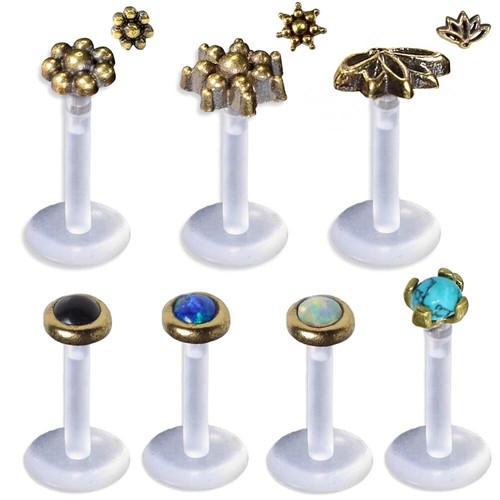 2mm labbra labret - 1,2mm, piercing
