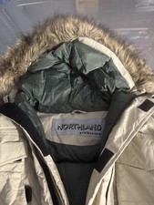 Northland Professional winter men’s jacket piuma d’oca Beige Nuova AK123