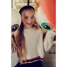 DIXIE Maglia panna bambina