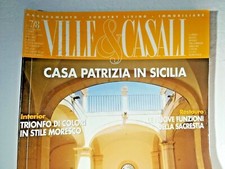 Rivista Ville e Casali anno 2003 arredamento villa casa soggiorno da collezione
