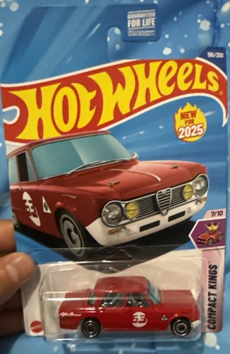 Alfa romeo giulia super - romeo, red