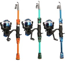 Set canna da pesca e mulinello