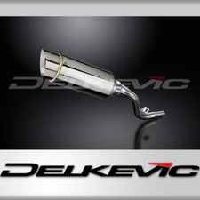KIT SCARICO SILENZIATORE TONDO INOX 200mm SUZUKI DR125 SM 2005-2014