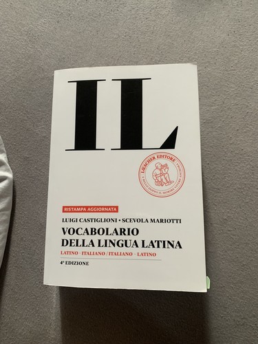 Dizionario latino il - dizionario, di