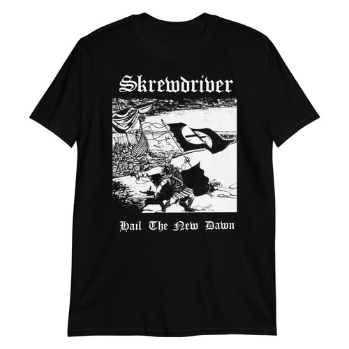 Skrewdriver shirt size - skrewdriver, t-shirt