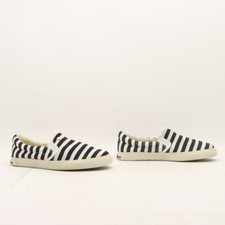 Sneakers MOSCHINO Usate Numero EU 38 (Cod.CS1374) In Tessuto Nero e Bianco