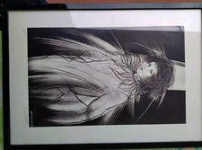 Riccardo Benvenuti Figura Femminile 40x25 firmata a lapis numerata 5/20