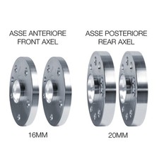 Kit distanziali ruota