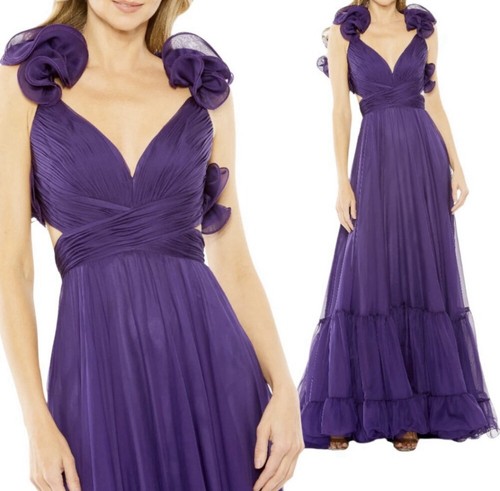 Abito mac duggal royal viola - mac,