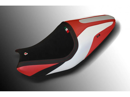 Rivestimento sella nero rosso - rivestimento, nero-rosso