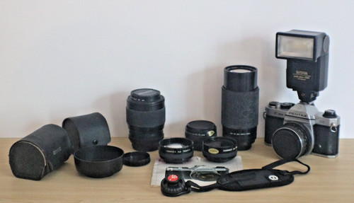 Pentax k1000 fotocamera - pentax,