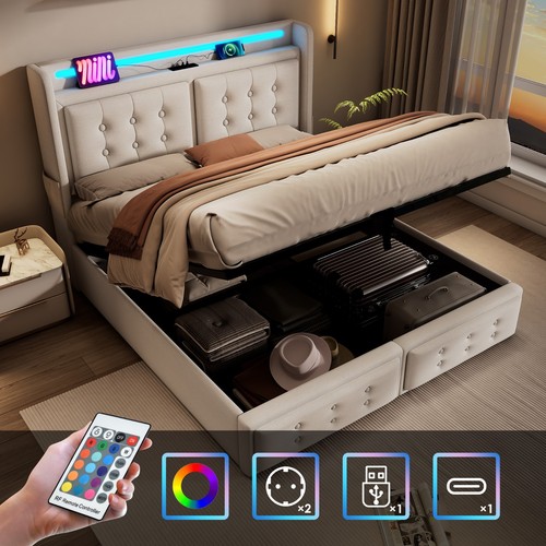 Letto imbottito 160x200 - letto,