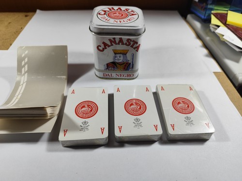 162 carte canasta dal - da,