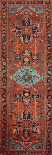 Tappeto runner geometrico 3x11