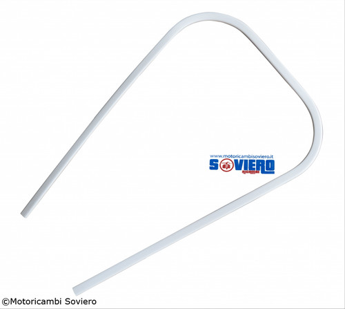 Bordoscudo plastificato bianco - bordoscudo,