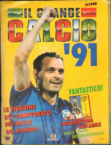 Album figurine calciatori - album, il