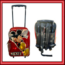Zaino con Ruote Perona per Asilo Scuola Bimbo Bimba di Topolino Mickey Mouse