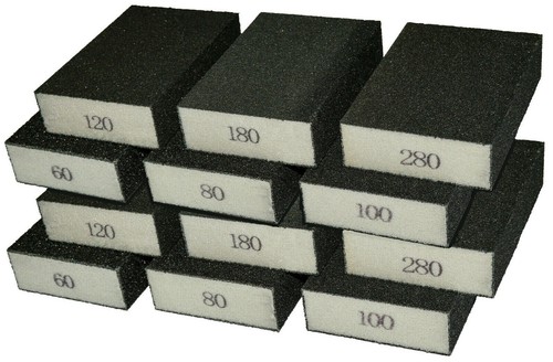 Spugna abrasiva set pezzi - set,