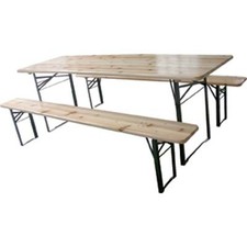 SET TAVOLO + PANCHE BIRRERIA 2