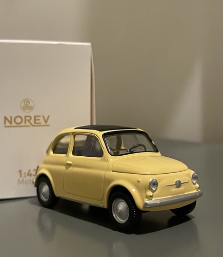 Modellino norev fiat 500 1965 - modellino,