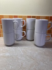 8 x Tazze Bianche Hotelware