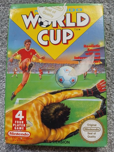 Nes world cup gioco scatola - world,