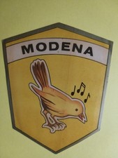 Vecchio adesivo Modena Calcio - Canarino.