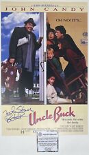 Poster film firmato Mike Starr zio Buck 11x17 Pooter The Clown John Candy certificato di autenticità