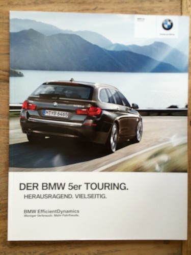Brochure depliant bmw f11 - brochure,
