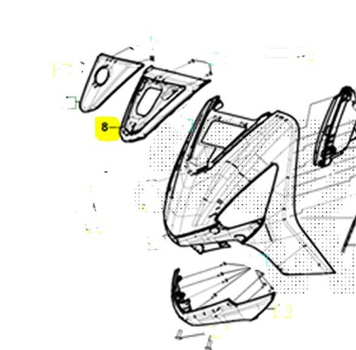 Sym symphony 125 carena - e5,